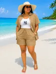 Seti ya Vipande 3 vya Kinyasa (L-2XL) - 3