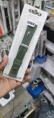 Mkanda wa Saa wa Kijani 20mm wa Nylon na Silicone - 2
