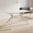 Home Palace Marble Top Dining Table (1.3m x 0.7m) - 3