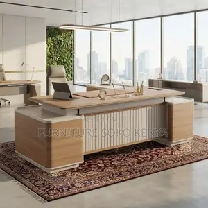 Executive Design Desk | 2400MM Golden Modern Urban
