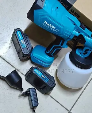 Brand New Makita Heavy Duty Cordless Spray Gun with 2 Batteries