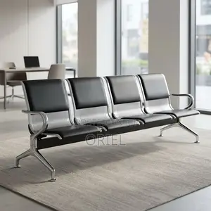 Brand New 4-Seater Padded Office Reception Bench