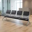 Brand New 4-Seater Padded Office Reception Bench - 3