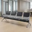 Brand New 4-Seater Padded Office Reception Bench - 4