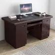 1200MM Mahogany Executive Desk - 1