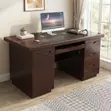 1200MM Mahogany Executive Desk - 2