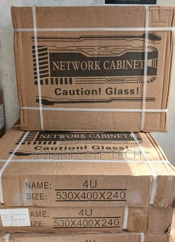 4U Data Network Cabinet for CCTV Systems 530x400x240mm - 1
