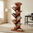 Tree Tiered Wooden Office Bookshelf - 2