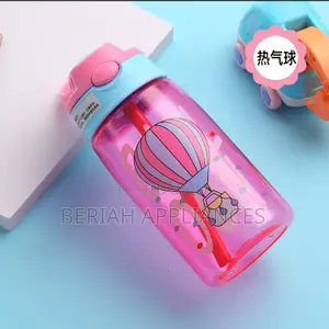 500ml Kids Water Bottle with Straw