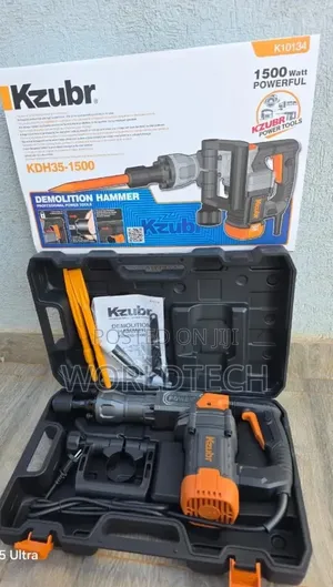 Kzubr Electric Demolition Hammer Drill 1500W