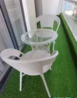 Outdoor Table and Chairs / Balcony Set - 3