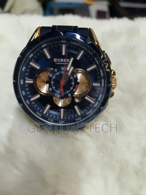 Curren 8363 Saa ya Mitindo kwa Wanaume - Blue Dial