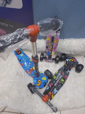 Scooter za Graffiti za Ubora wa Juu kwa Miaka 4-12 na Magurudumu Yanayowaka