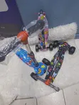 High Quality Graffiti Scooters for 4-12 Years with Light-Up Wheels - 2