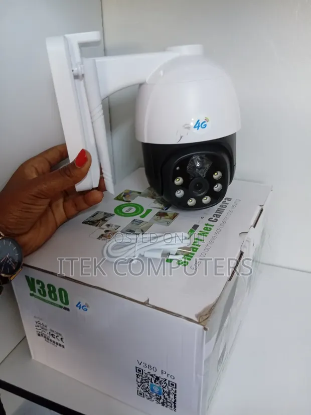 Kamera ya V380 Pro ya Nje ya Solar PTZ 4G - 1