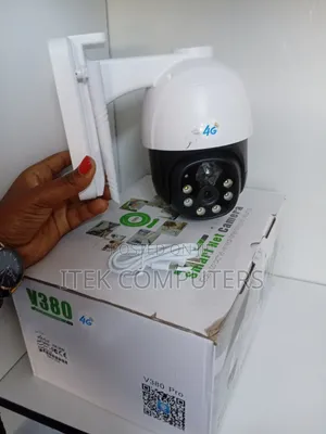 Kamera ya V380 Pro ya Nje ya Solar PTZ 4G