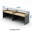 2-Way Straight Workstation - 3