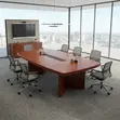 Boardroom Office Table | 3000mm Polished Executive Meeting Table - 3