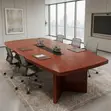 Boardroom Office Table | 3000mm Polished Executive Meeting Table - 5