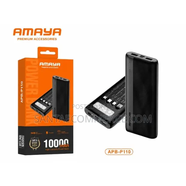 AMAYA APB-P110 10000mAh Power Bank - 1