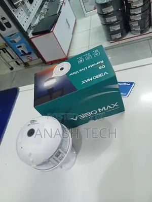 Kamera ya Taa ya Balbu ya Usalama ya V380 Max D8 Premium