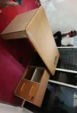 Premium Director's Desk with Storage - Brown Wood - 3