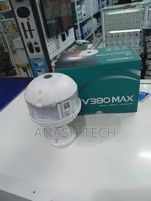 Kamera ya Usalama ya Balbu Smart V380 Max D8 Halisi