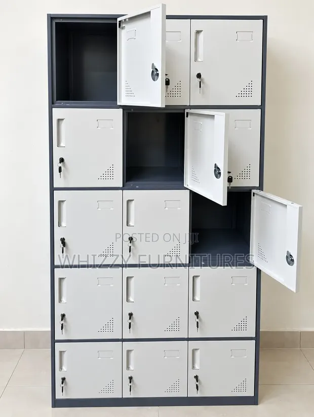 Kabati la Locker la Chuma la Milango 15 - 1