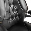 Kiti cha Ofisi cha Ngozi cha Swivel cha Mtendaji - 4