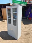 Boss Office Products Kabati la Metal Lenye Kufungwa na Milango ya Kioo - 2