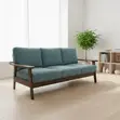 Elegant 3 Seater Fabric Sofa for Modern Living Room - 5
