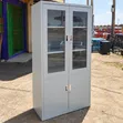 Boss Office Products Metal Office Cabinet with Glass Doors - 2