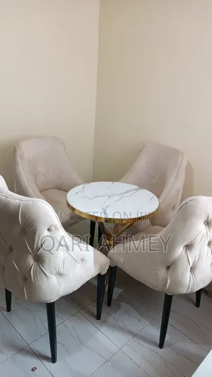 Full Household Furniture Set: 7-Seater Sofa, Dining Set, Coffee Table, Bed