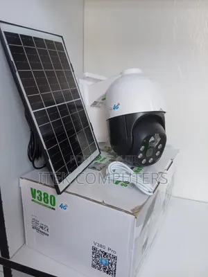 Kamera ya CCTV ya V380 Solar 4G