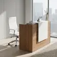 1.6M Modern Custom Reception Desk - 2