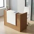 1.6M Modern Custom Reception Desk - 3