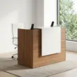 1.6M Modern Custom Reception Desk - 4