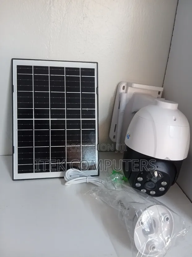 Smart V380 Solar CCTV Camera na Remote Phone Access - 1