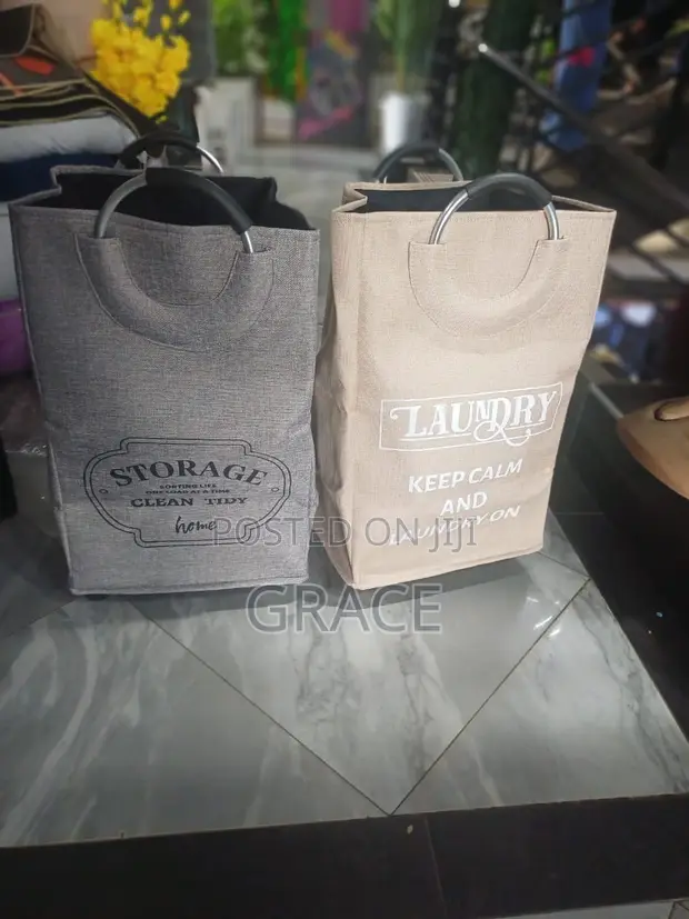 Brand New Laundry Basket - Gray - 1