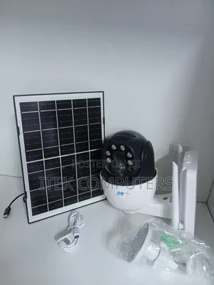 V380 Solar CCTV Camera with 4G for Shop Security