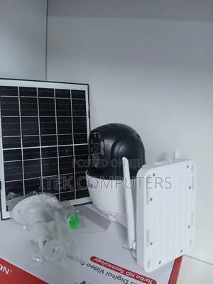 Smart V380 Solar CCTV Camera for Wireless Outdoor Monitoring