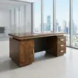 Golden Designed Executive Home Office Desk 140cm - 2