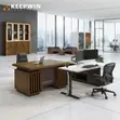 Golden Designed Executive Home Office Desk 140cm - 5