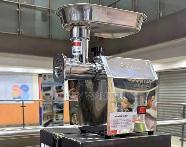 Euromax Electric Commercial Meat Mincer M8 (70kg/Hr) - 1