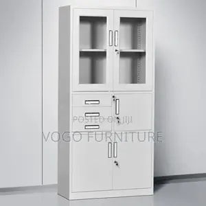 Office Cabinet with Integrated Safe