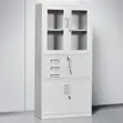 Office Cabinet with Integrated Safe - 1