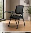 Schools Office Seat | Mid Backrest Fabric Chair - 1