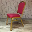 Armless Conference Chair - Red - 5