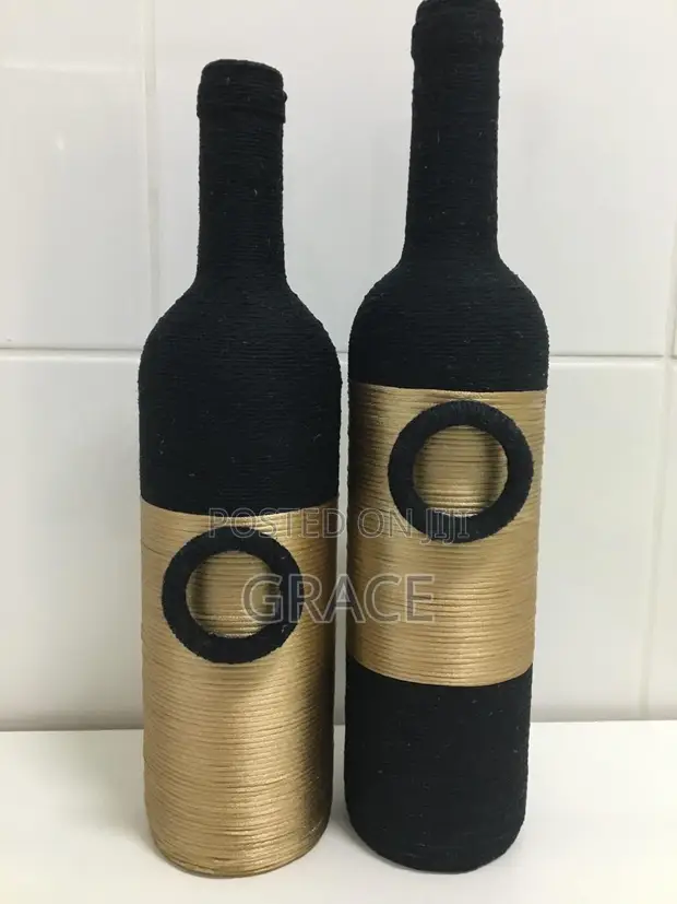 Decorated Bottles - Home Interiors - 1