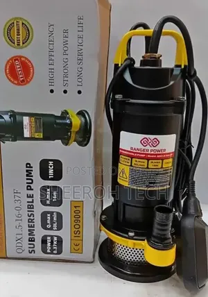 1HP Submersible Water Pump for Shallow Wells